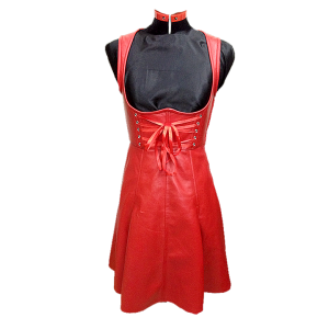 Leather Dirndl Dress SSL-631